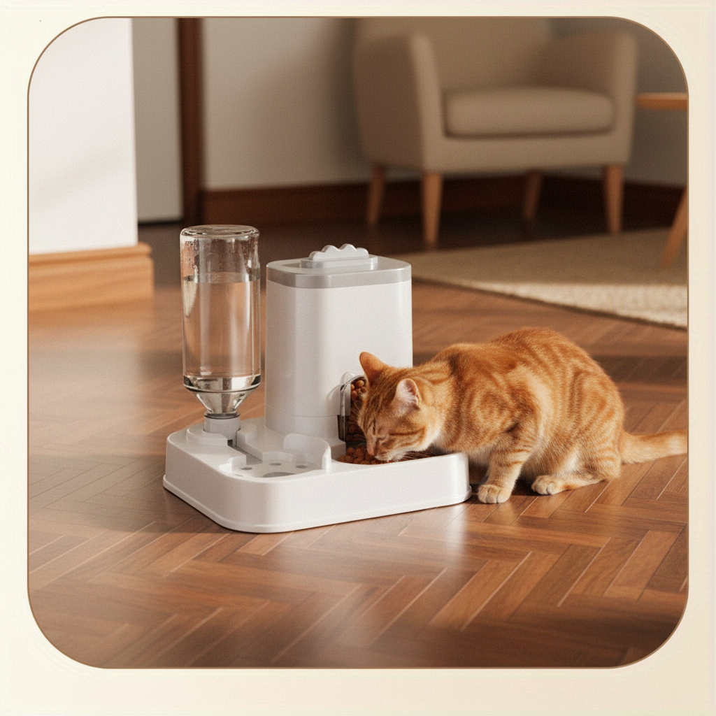 Natural Cat Feeder Photo